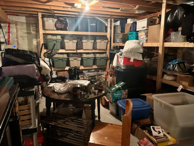 Recently I finished helping my client reclaim and reorganize the storage room of the home. We took the time to go through each bin and box, rehomed some items, and reconfigured the layout of the space and the end result is pretty awesome - to quote my client, it exceeded her expectations!I love working through these overwhelming spaces with my clients to transform them from overwhelming to functional and open!#organized #organizedstorage #organizedstorageroom #organizedbasement #organizedspaceorganizedmind #peacheyclean #brightonontario #northumberlandontario